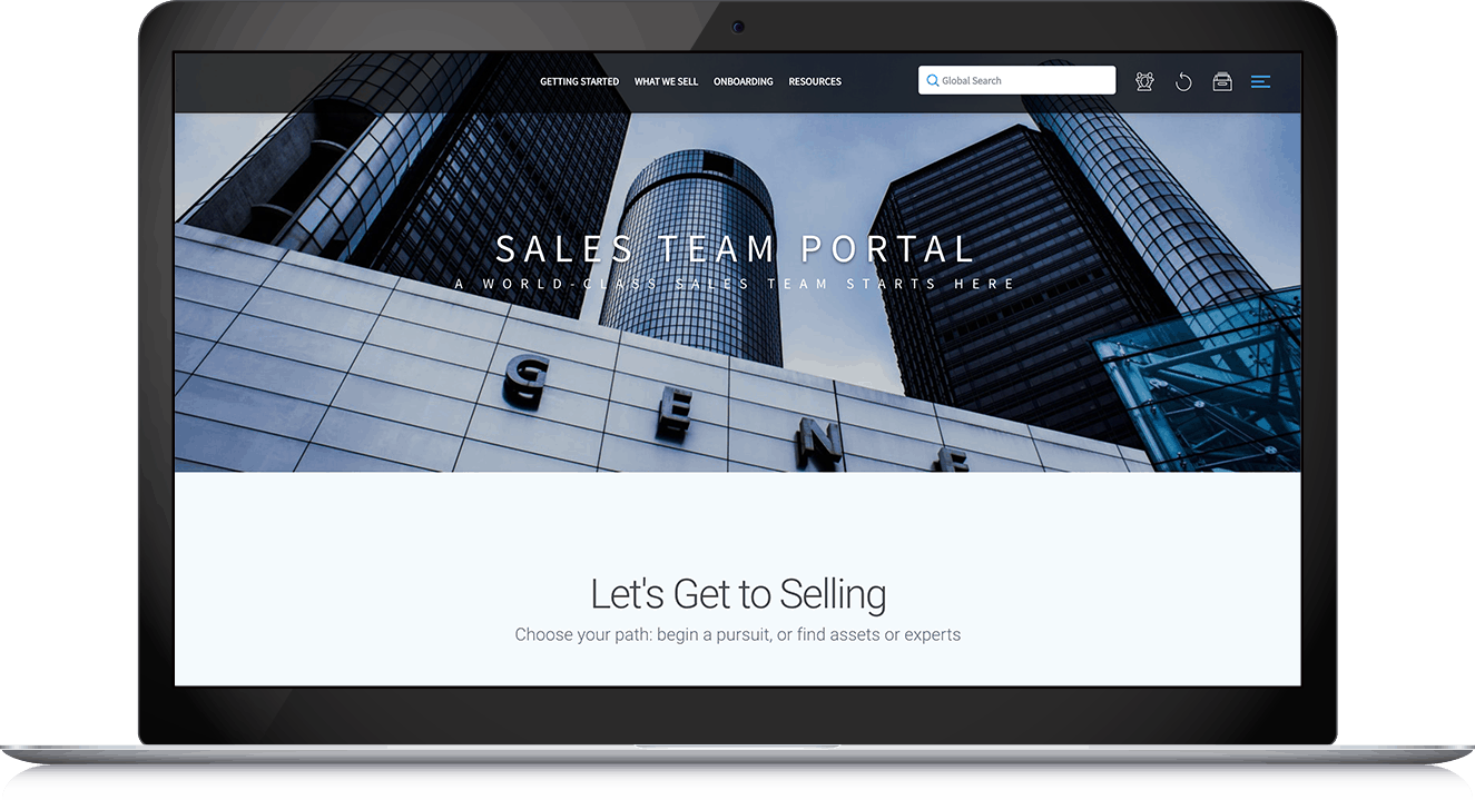 SE homepage sales-enablement-software