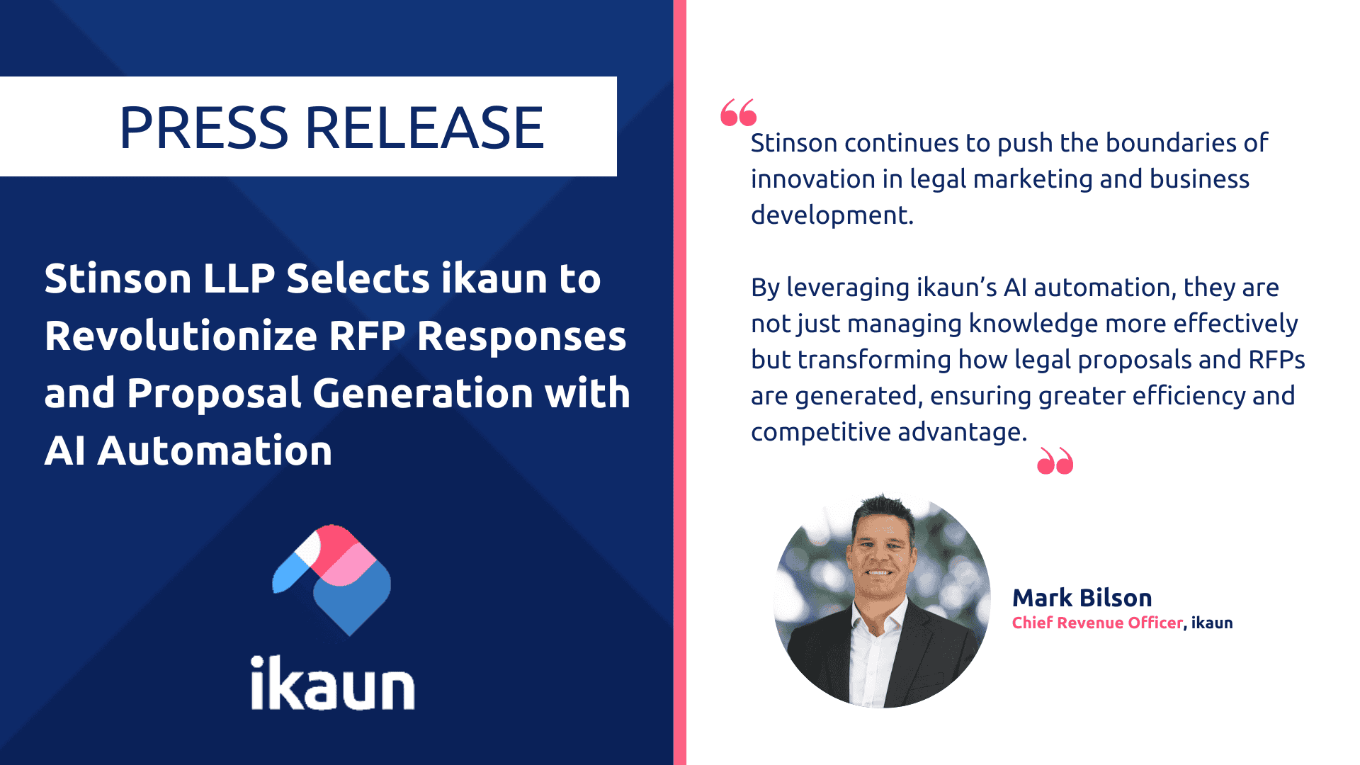 Stinson Selects ikaun